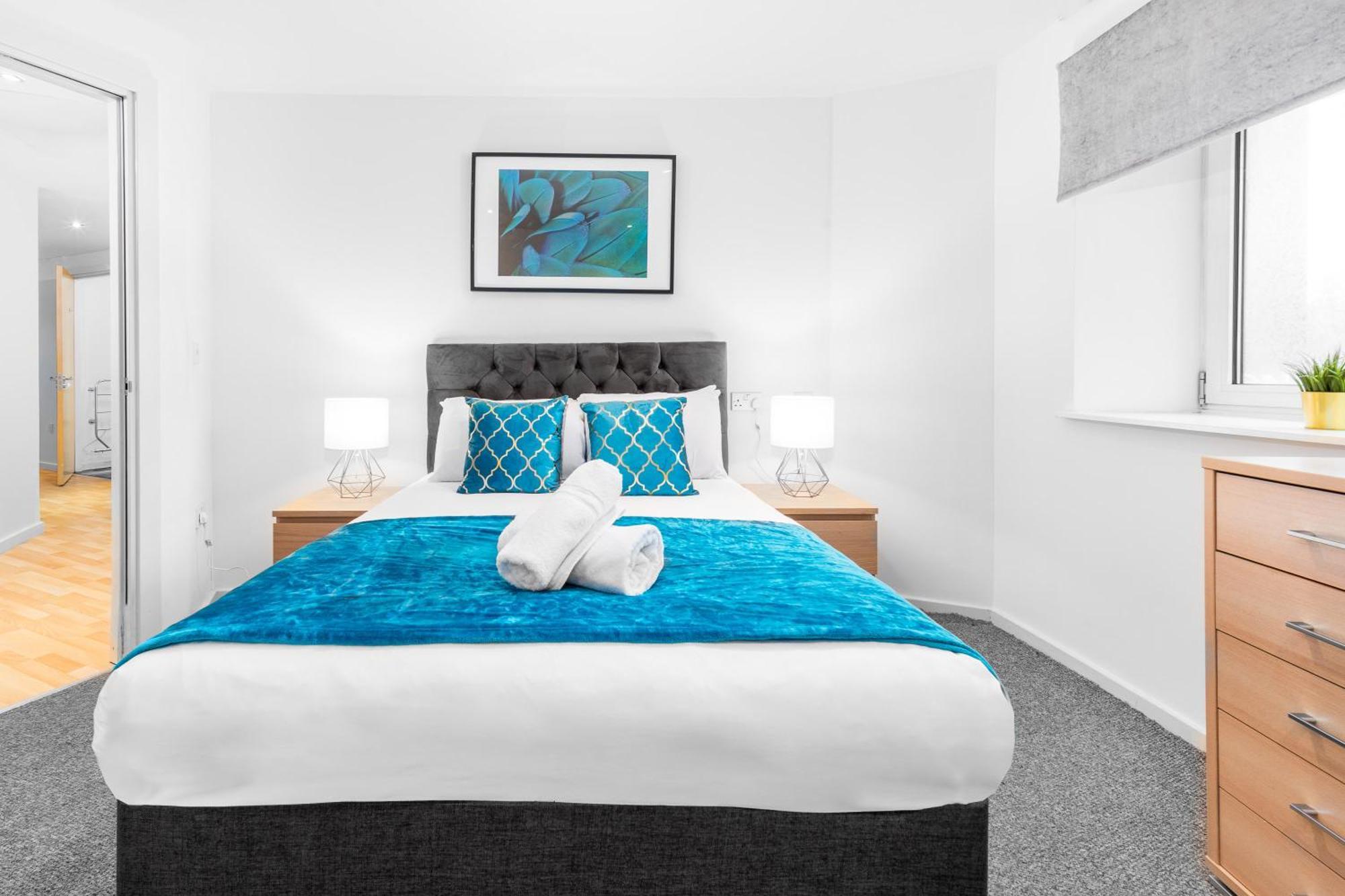 City Centre Apartment - 2 Bedroom - Secure Parking - Top Rated - 201M Бирмингем Экстерьер фото